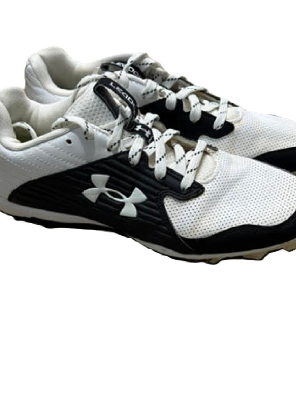 Under Armour Leadoff Low RM Jr. Youth Baseball Cleat - Black/White US 5.5Y